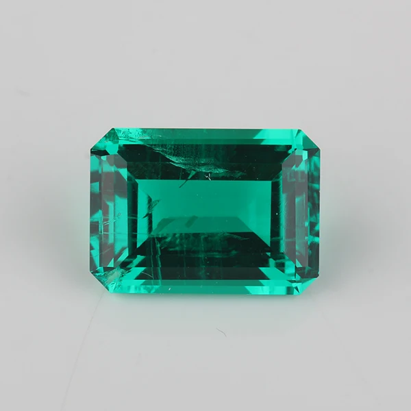 

Starsgem 6x8mm 1.5cts/pcs emerald cut green lab-created hydrothermal emerald gemstones