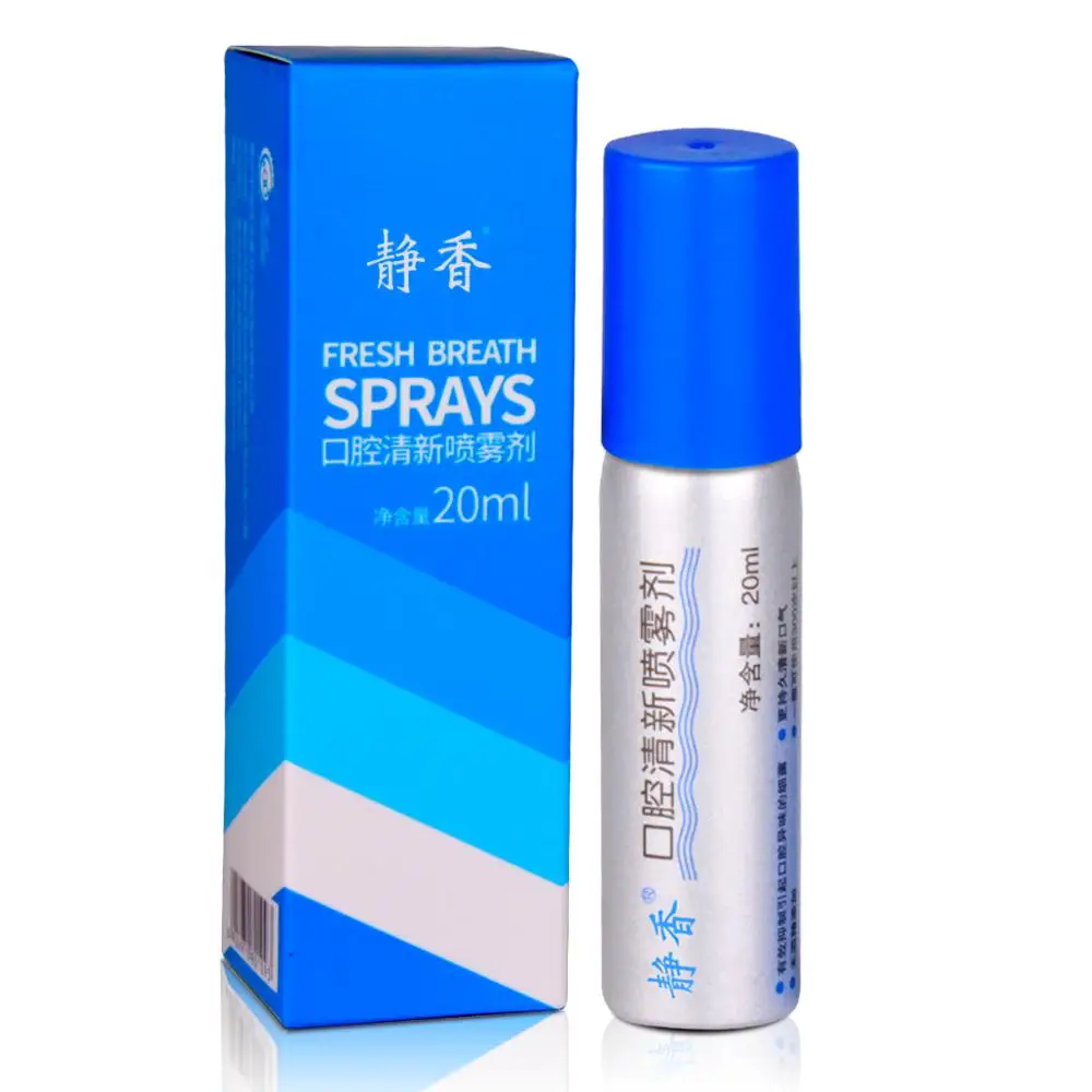 

20ml Oral Care Spray Cleans Mouth Mint Breath Freshener Perfume Dry Mouth Spray for Bad Breath