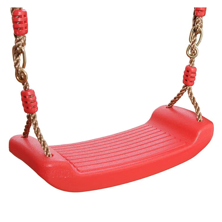 

plastic outdoor children adults single swing seat set with high quality, Optional/colorful/customize