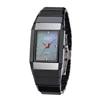 2015 Latest design Simple Ceramic watchband men hand watch