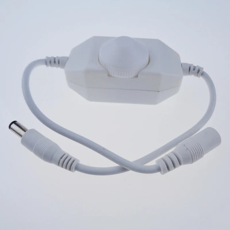 factory price led Single Channel Inline 12V 2A PWM mini led dimmer controller for single colour LED Light Strip Lamp