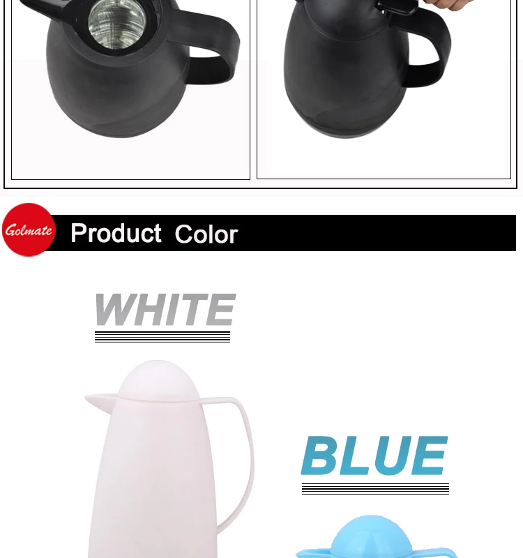 plastic vacuum flask and thermos inner glass