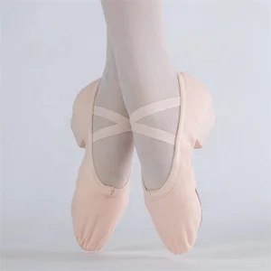 Wholesale High Quality Black Pink Red Canvas Dance Shoes Kids Character Shoes