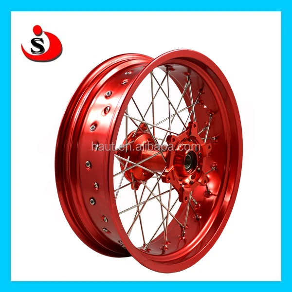 CRF 250R supermoto wheels