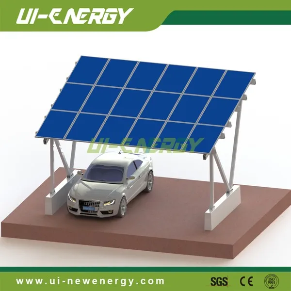 Customized Residential Solar Carport Structures Aluminum Solar