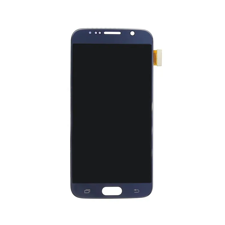 

Mobile phone Repair parts LCD replacement for samsung Galaxy S6 G920 LCD Display with Frame,home button, White/ blue/ gold