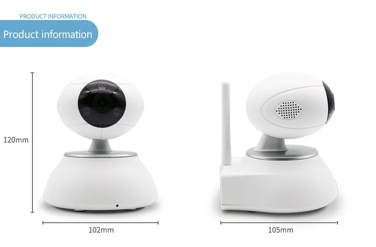 ZigBee wireless IP Camera smart home automation wifi camera