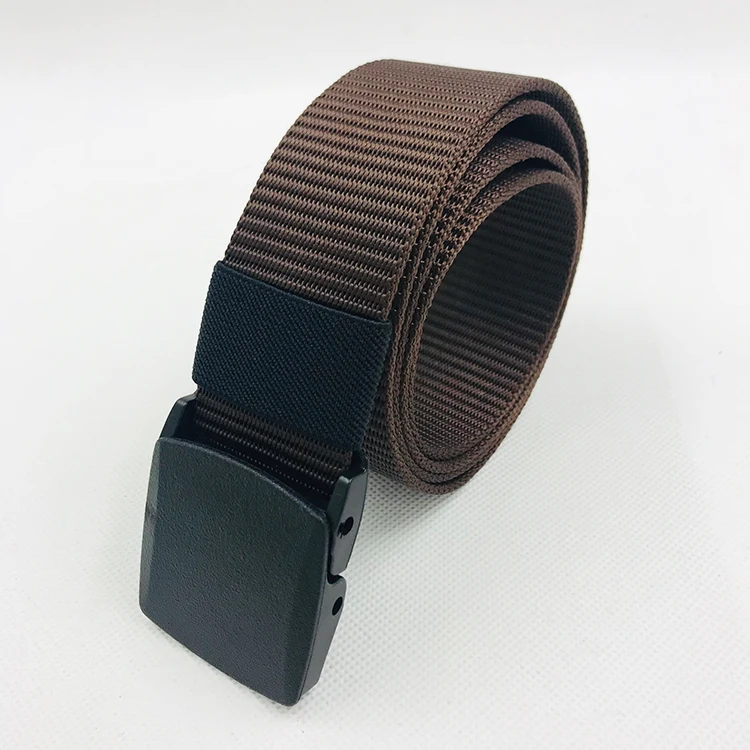 
Wholesale woman fashion Woven nylon belts jeans fabric webbing canvas belt 