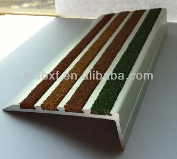 High Quality Aluminum Anti  slip  Bamboo Flooring Stair 