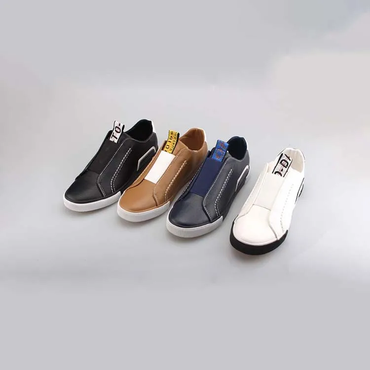 New Classic Design Brown European Men Casual Shoes No Laces Flat Sole ...