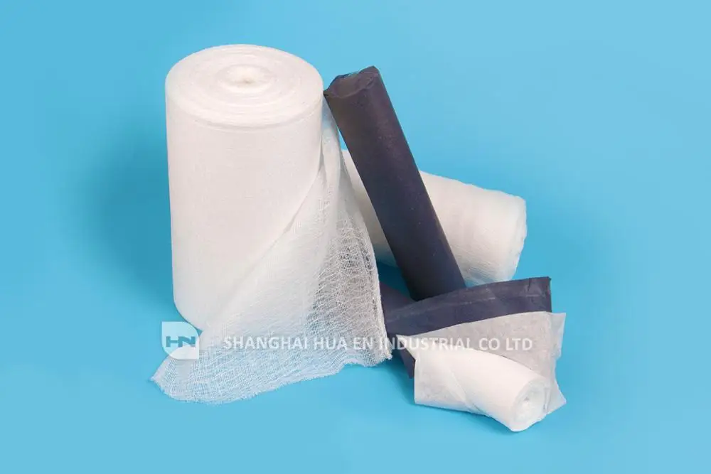 100 Cotton Fabric Medical Absorbent Hospital Use Gauze Roll Buy