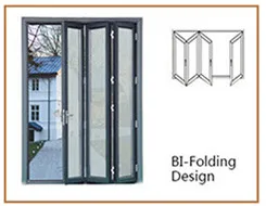 Lowe Glass European Style french bifold doors interior