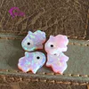 MOQ 50pcs/Bag Red Blue Yellow Hand Fire Opal With Eye