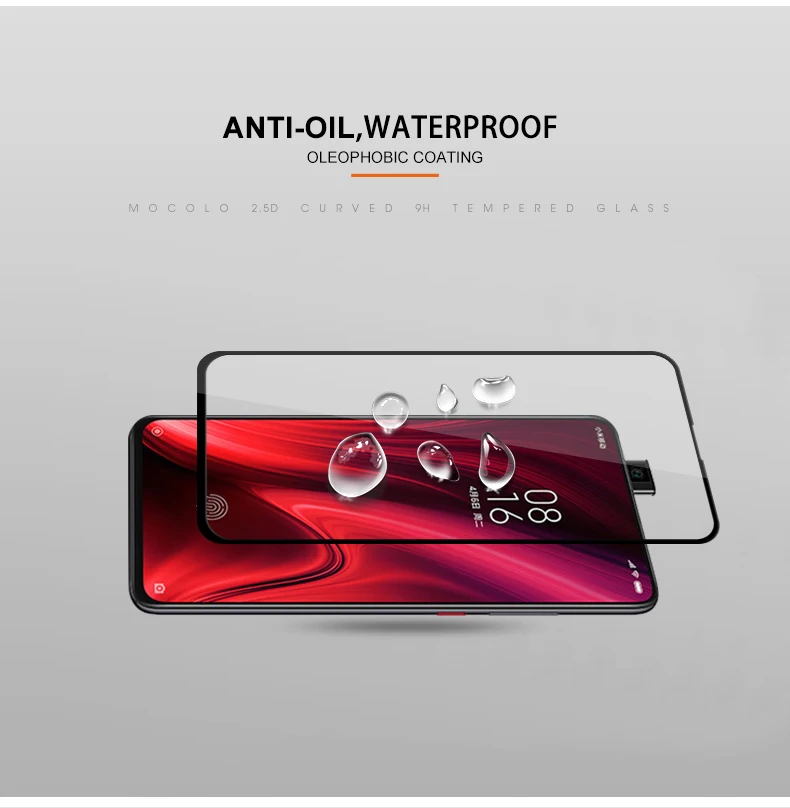 New Arrival Full Glue Tempered Glass Screen Protector For Xiaomi Redmi K20/K20 Pro
