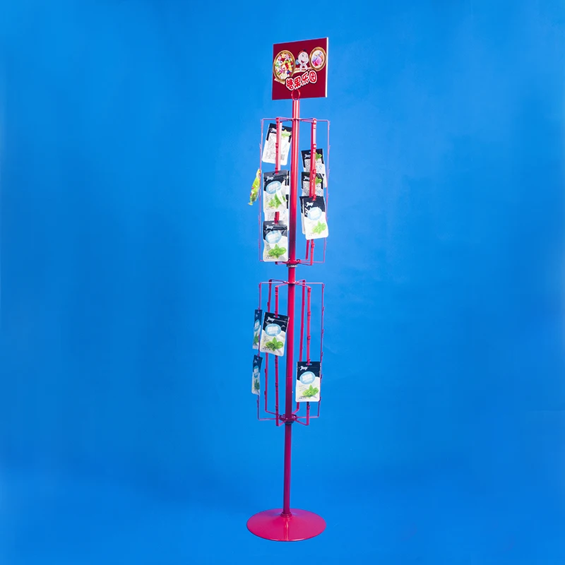 Universal Store Retail Promotion Floor Stand Snacks Food Hanging