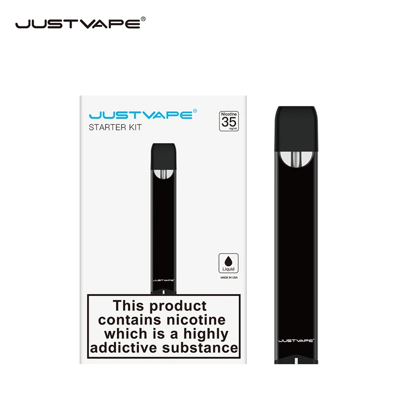 

JUSTVAPE 2.0 300mAh 1.0ml Pods China Electric Cigarette, Black