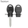 New Arrival Plastic Black Transponder Key Shell With Blade No Logo For Car Key Replacement For GM