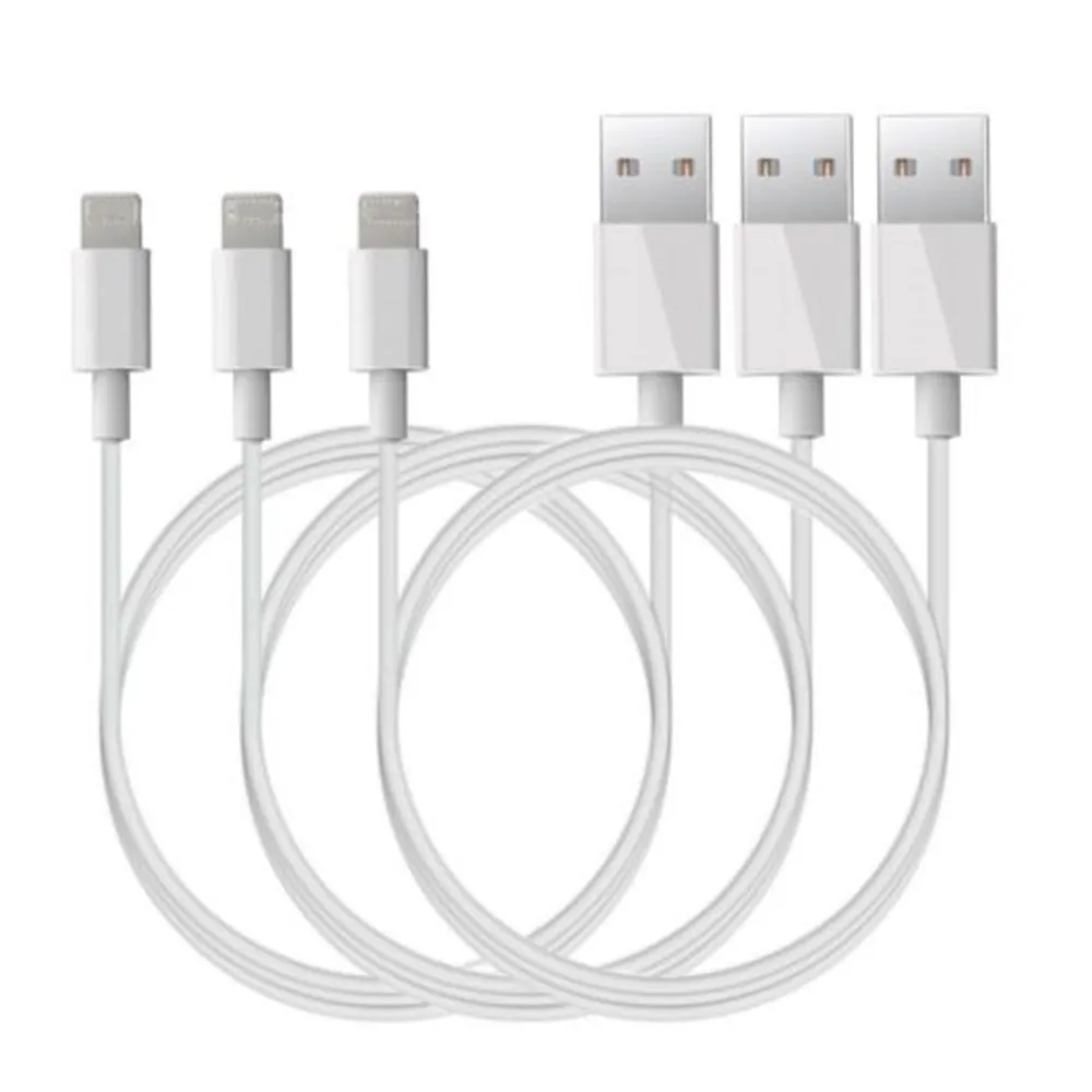 

For iphone 8 x 6/6plus usb cable charger and data cable, White