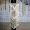Meilun cotton thread ivory white wall macrame wall hanging design tapestry handmade home wall decoration