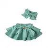 Newborn Baby Girls White Polka Dot Baby Tutu Skirt Sets Baby Girls Ruffle mini Tutu Skirt set