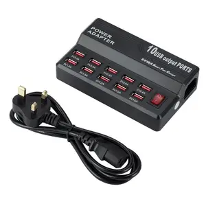10 Port Smart Charging Station Multiple Devices