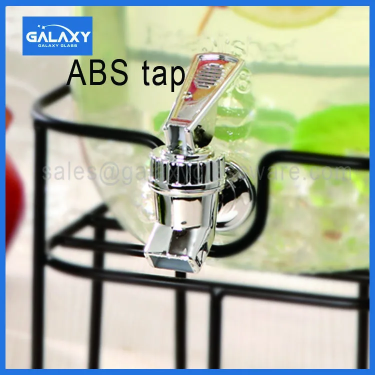 Wholesale Glass Juice Dispenser For Cold Drink With Metal Lid Buy