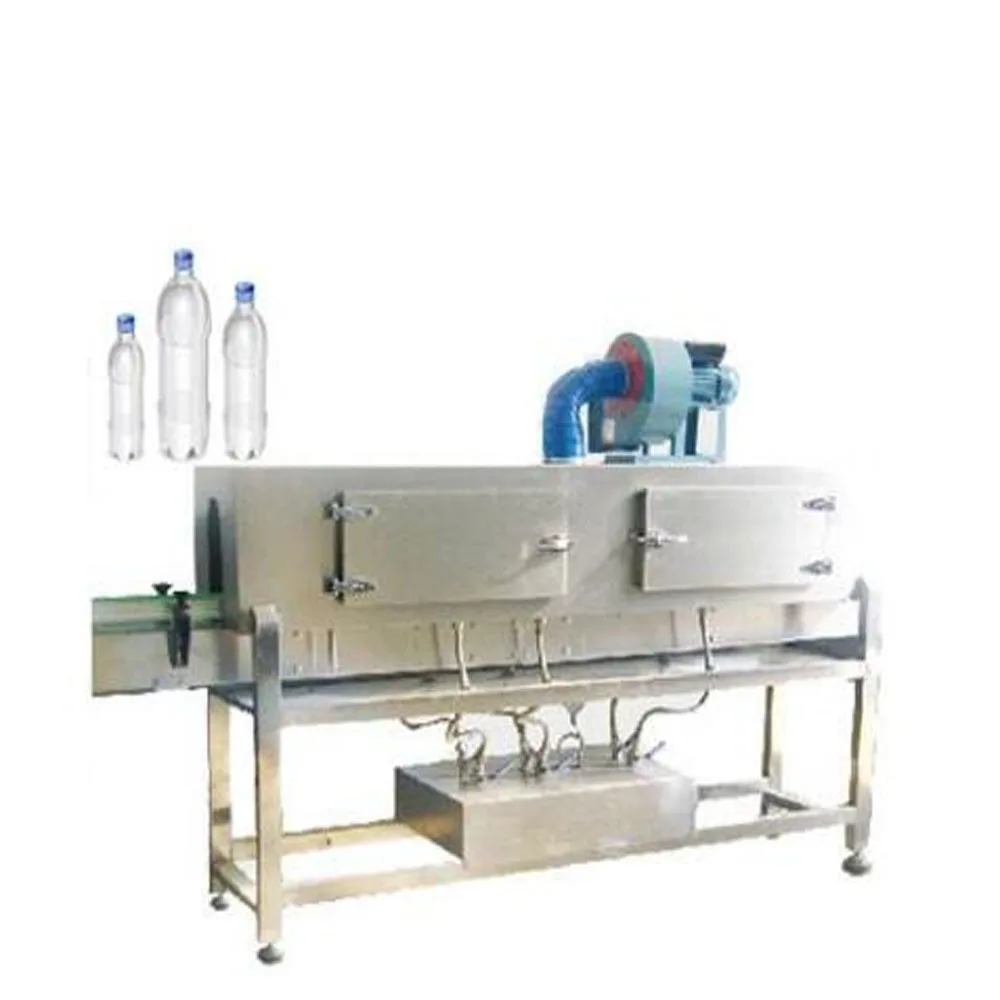 
Automatic stainless steel label steam shrink tunnel 