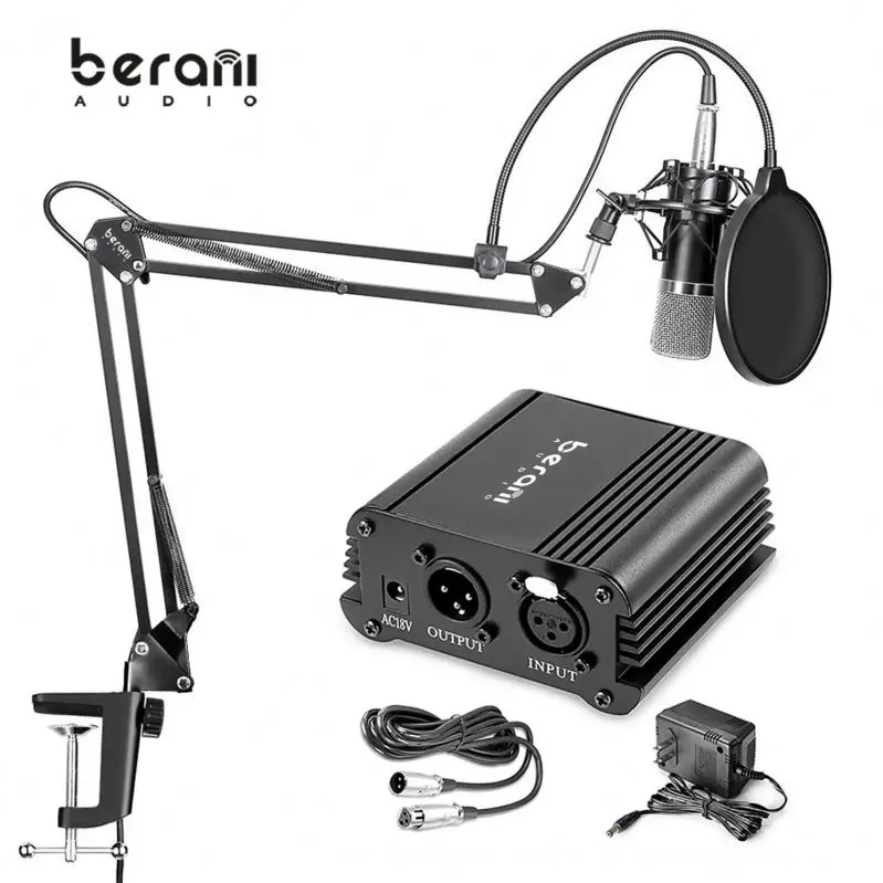 

BM800PLUS Phantom Power Condenser Microphone, N/a