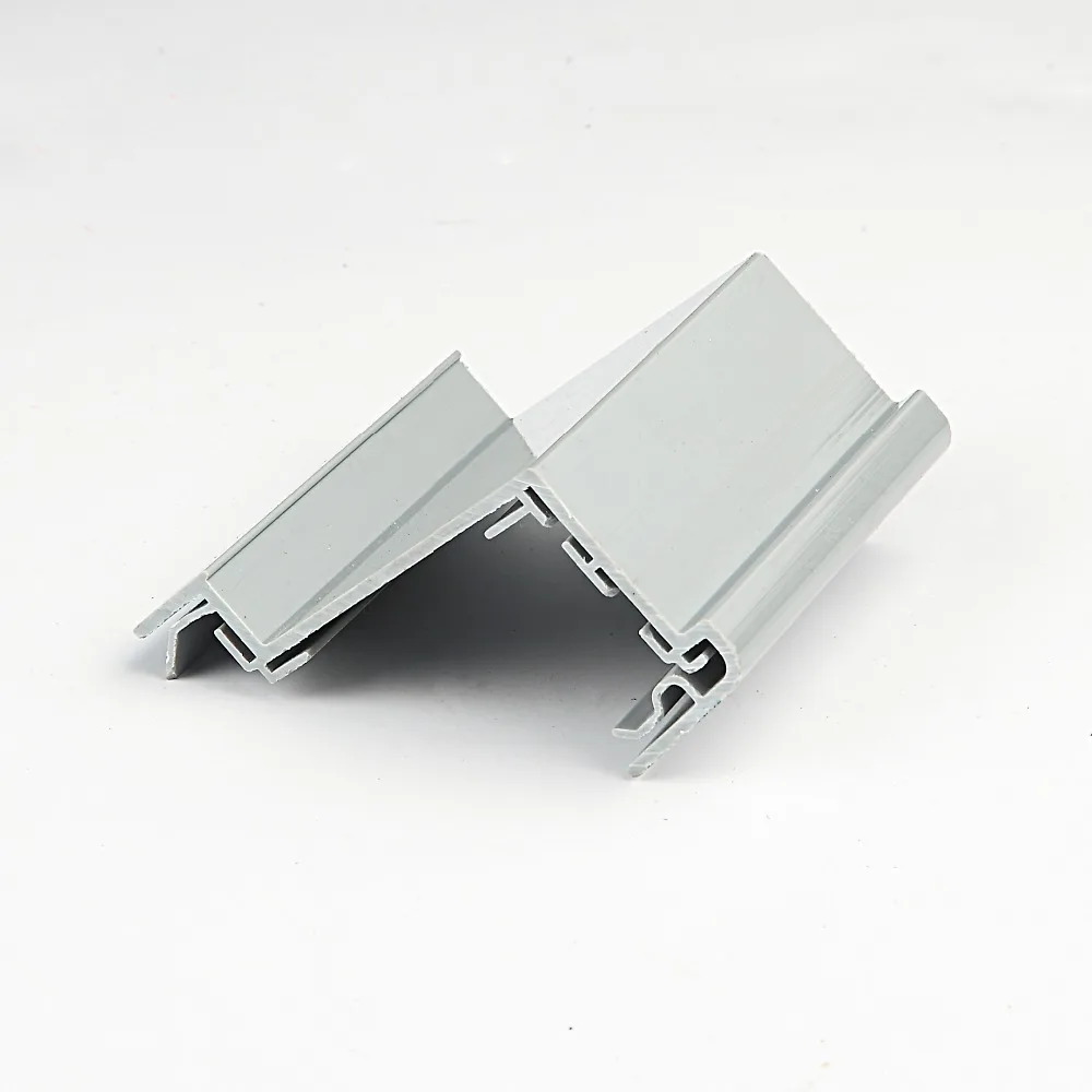 
Different colors pvc profile for freezer glass door 