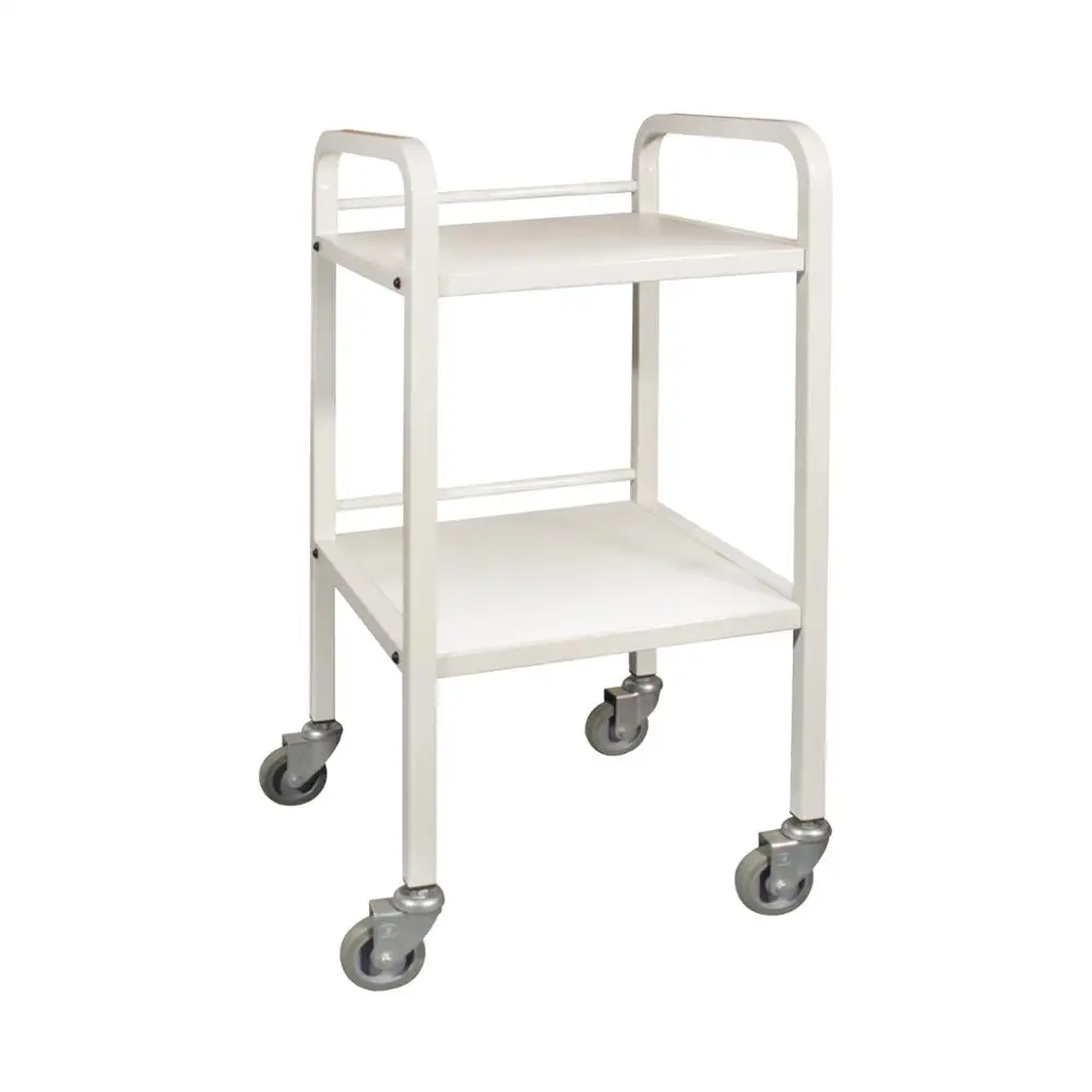 
2 shelf mental trolley Salon Cart salon trolley 
