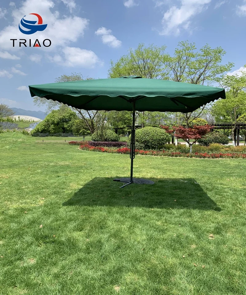 OUTDOOR GIANT MARKET PARASOL RESIDENTIAL POLYESTER CANOPY PATIO UMBRELLA