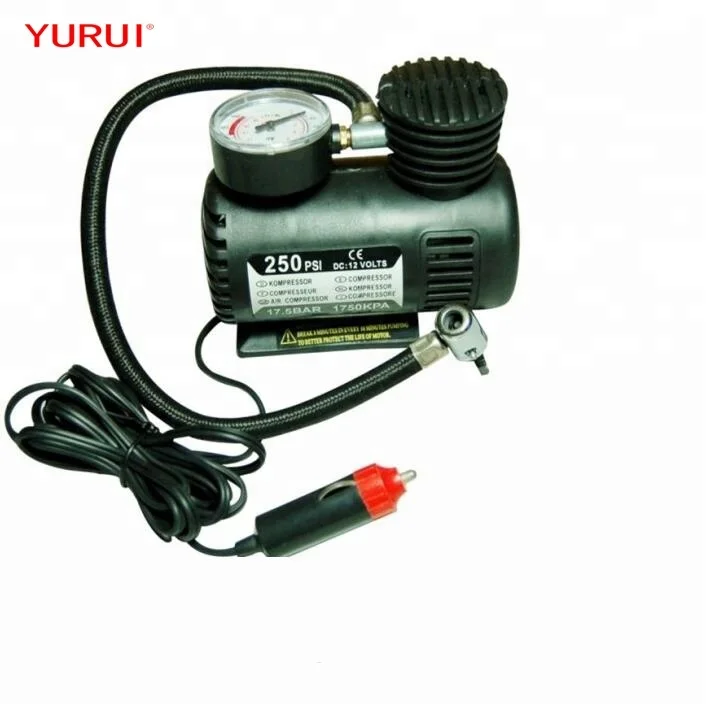 Plastic Tyre Pump 12v Tire Inflators 250psi Air Compressor Car Mini ...