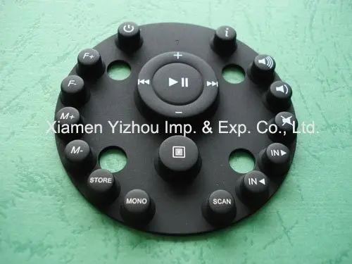 Product: Silicone rubber keypad with conductive carbon piece