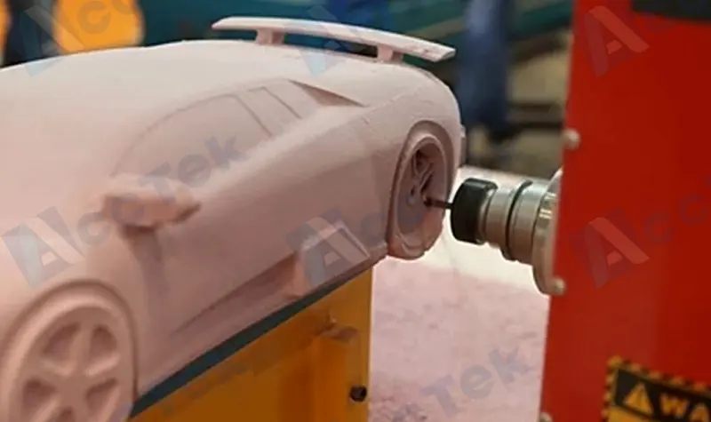 New produced cheap price cnc 5 axis AKM1212 for engraving 3d wood / cnc wood machinery