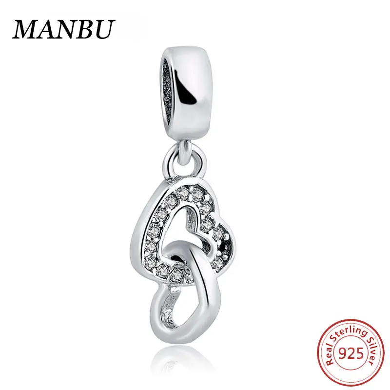 

custom bracelet charm heart 925 sterling silver fit for pandora charms 05506, Picture