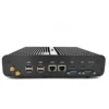 OEM ITX Rugged Industrial PC i7 5500U Dual NIC 2 LAN X86 Desktop Computer 12V Fanless Mini PC 8G RAM 256G SSD WiFi Linux 2 RS232