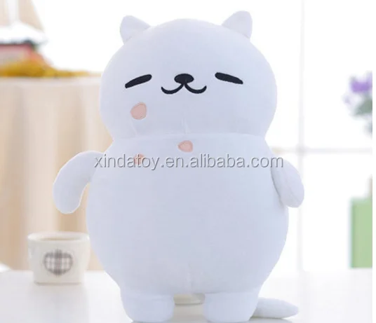 Siêu Dễ Thương Phim Hoạt Hình Neko Atsume Trắng Mèo Đồ Chơi/ôm Gối 