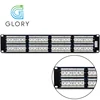 Glory Network Accessories Rack Mount Cable Unshielded RJ45 Cat5e 48 Port Patch Panel