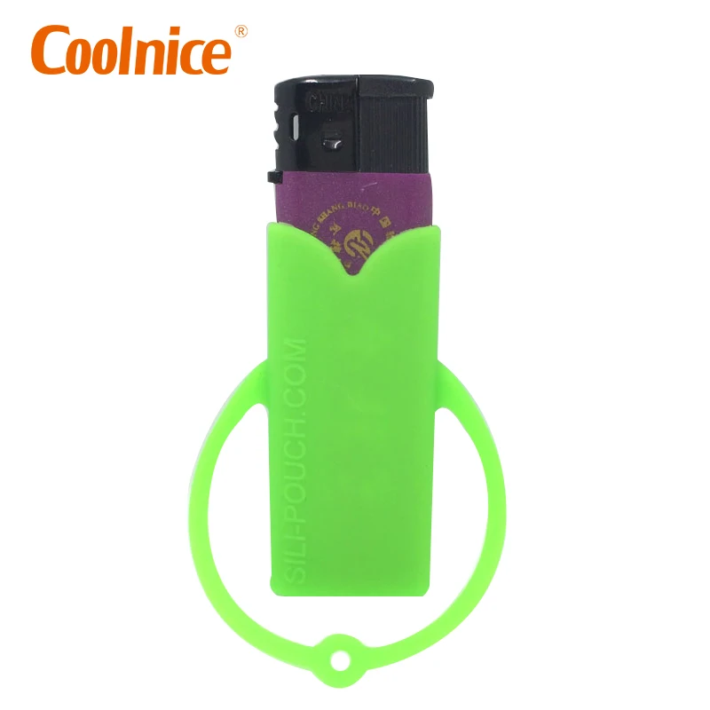 Wholesale Colorful Promotion Gift Silicone Holder Smoking Lighter Cases