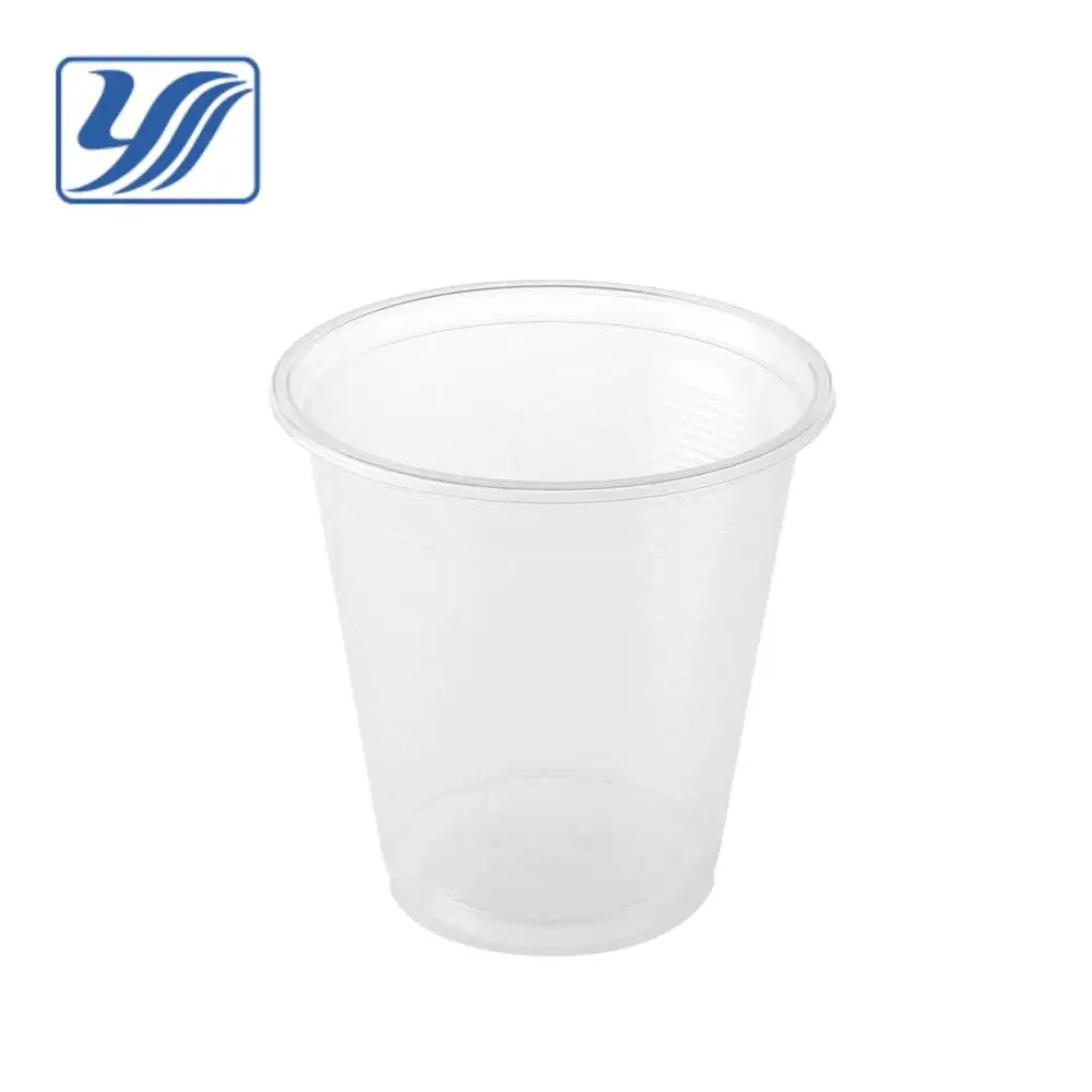 
6oz PP tumbler transparent disposable plastic cup 