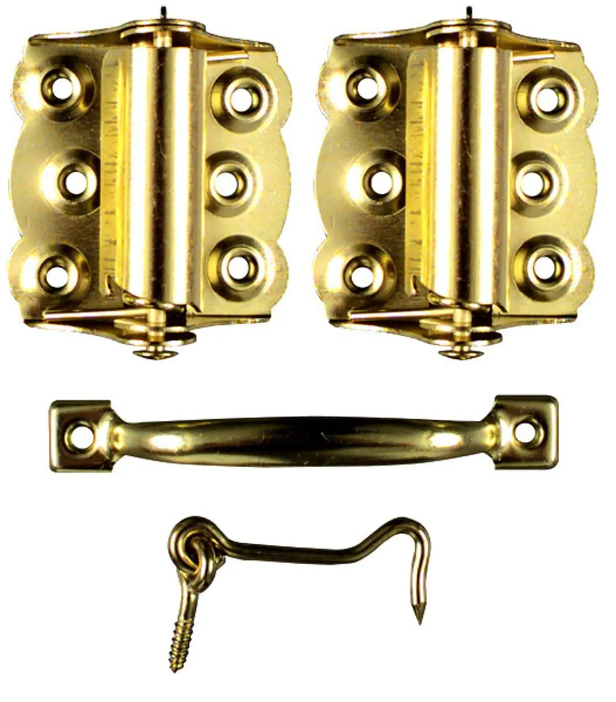 Buy Ideal Security Sk922 Screen Door Hardware Set 2 Spring Loaded