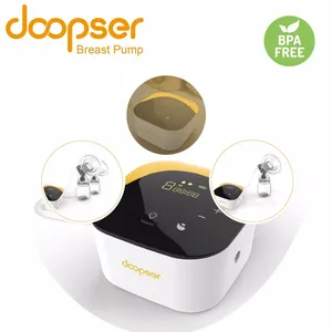 Great Performance and Big LED Silicone Hands Free double electric Breast Pump