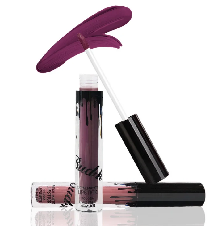 

New fashion colorful liquid matte and shimmer waterproof lipstick lip gloss, N/a