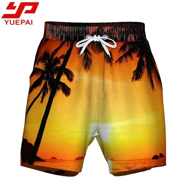 

Newest Hot Selling High Grade Eco-Friendly Unisex Loose men surf short, Customized color