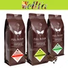 Quad Sealed Flat Bottom Coffee / Coffee Bean Package With Valves
