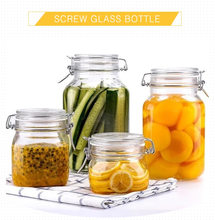 Food Storage Containers Bottle Glass Jars And Storage Container Buy