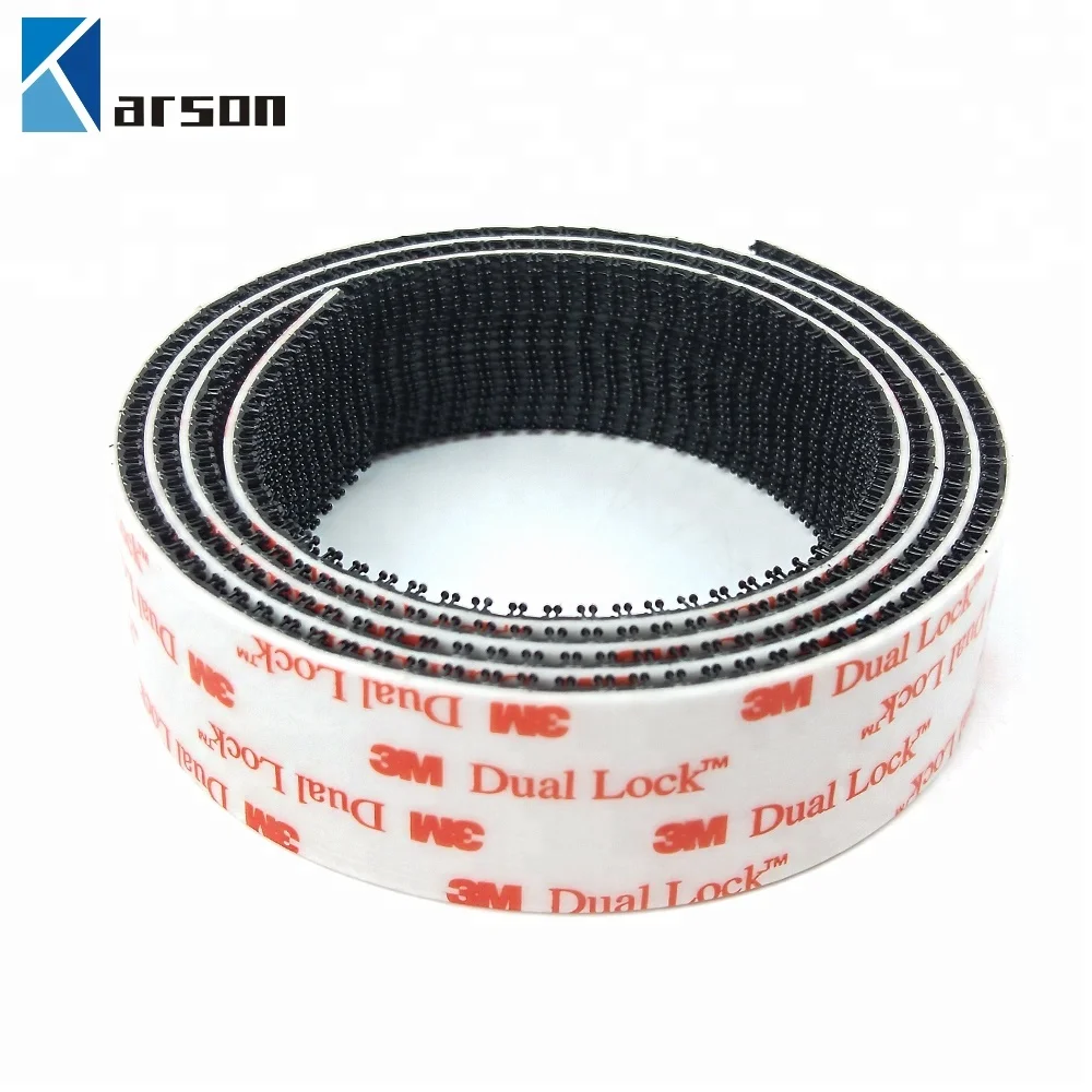 

1Meter Best Selling Sj3550 With High Quality 3M Dual Lock Reclosable Fastener, Black(tape:white)