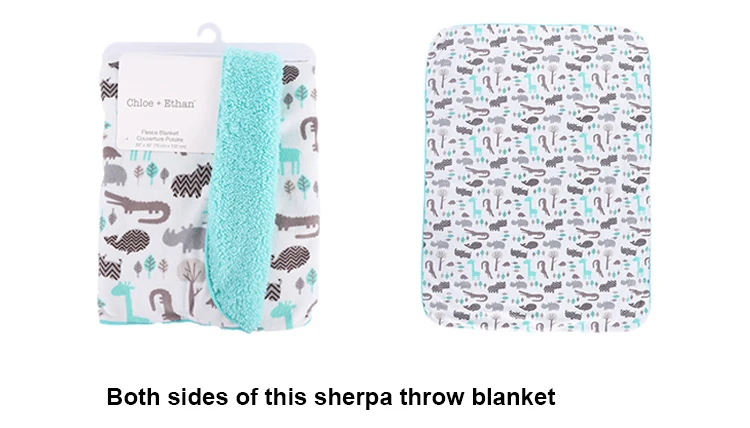 custom printed baby blankets