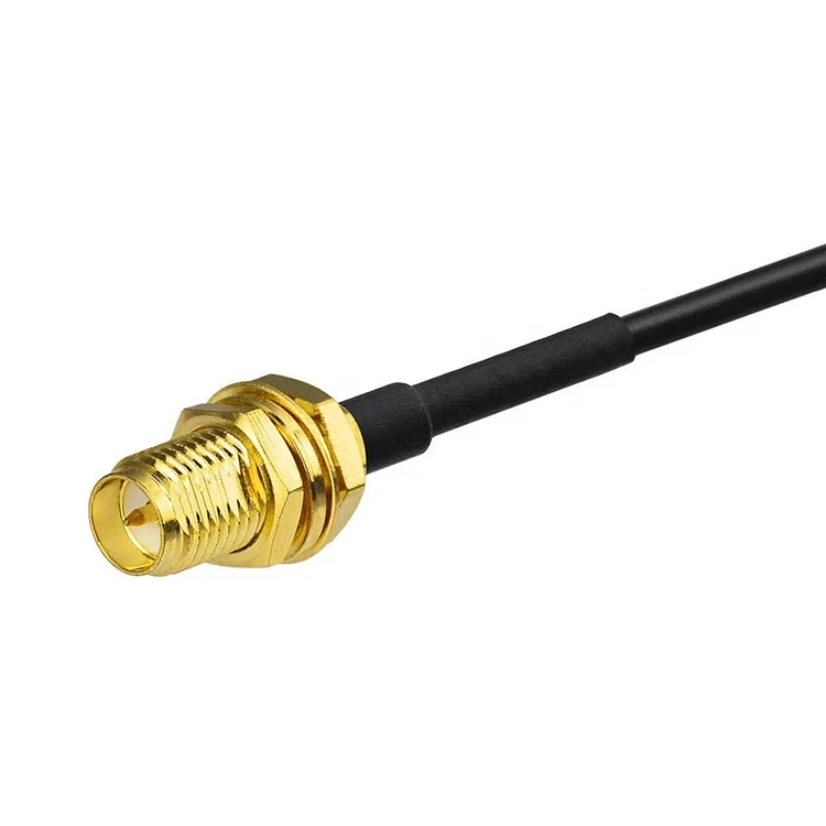 YOTENKO HT WiFi Antenna Extension Cable SMA Male to SMA Female Jumper RF Connector Adapter RG174 2M 