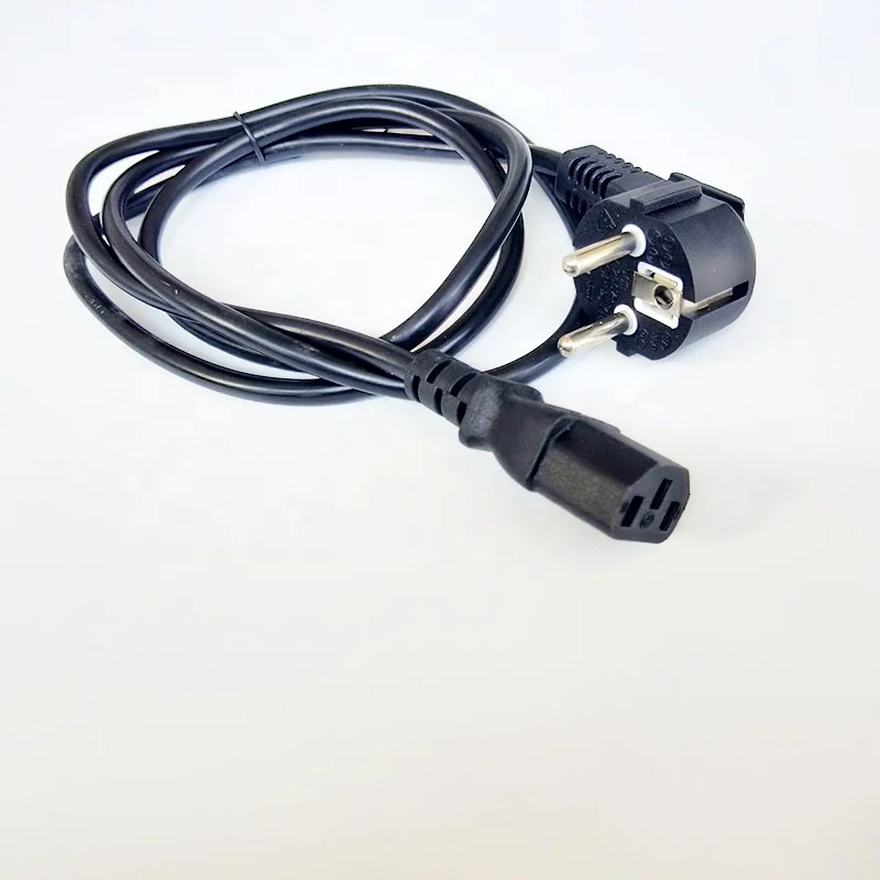 14awg Usa 3 Pin Plug Ac Power Cord Other Side Open With Strain Relief